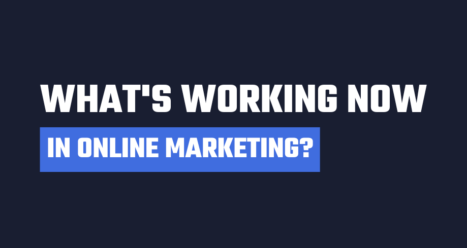 What's Working Now