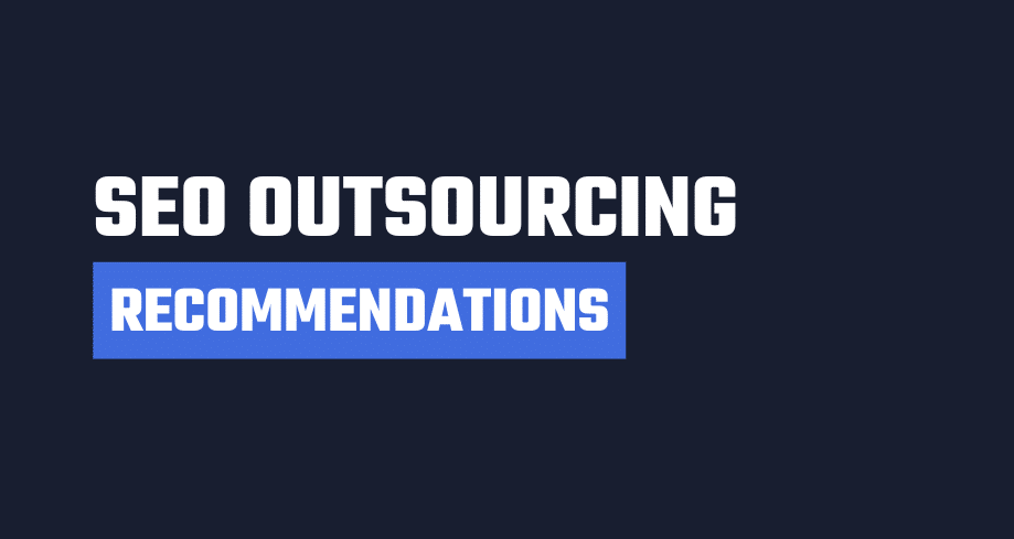 SEO Outsourcing