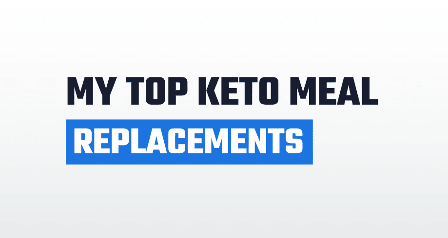 keto meal Replacements