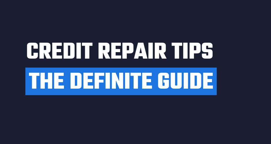 Credit repair tips