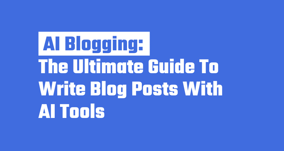 ai blogging
