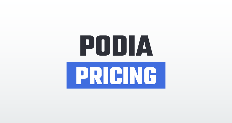 podia pricing