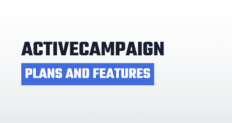 active campaign plans