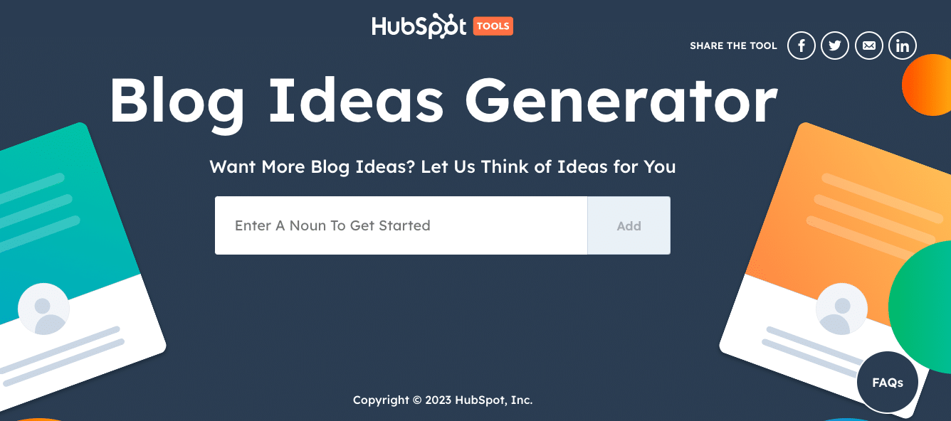 hubspot mainpage
