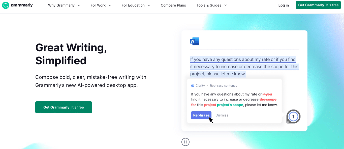 grammarly page