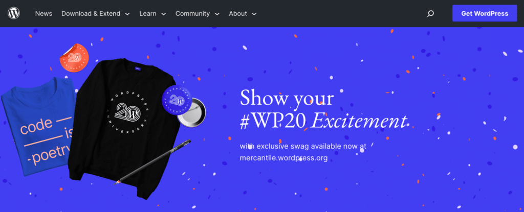 wordpress page