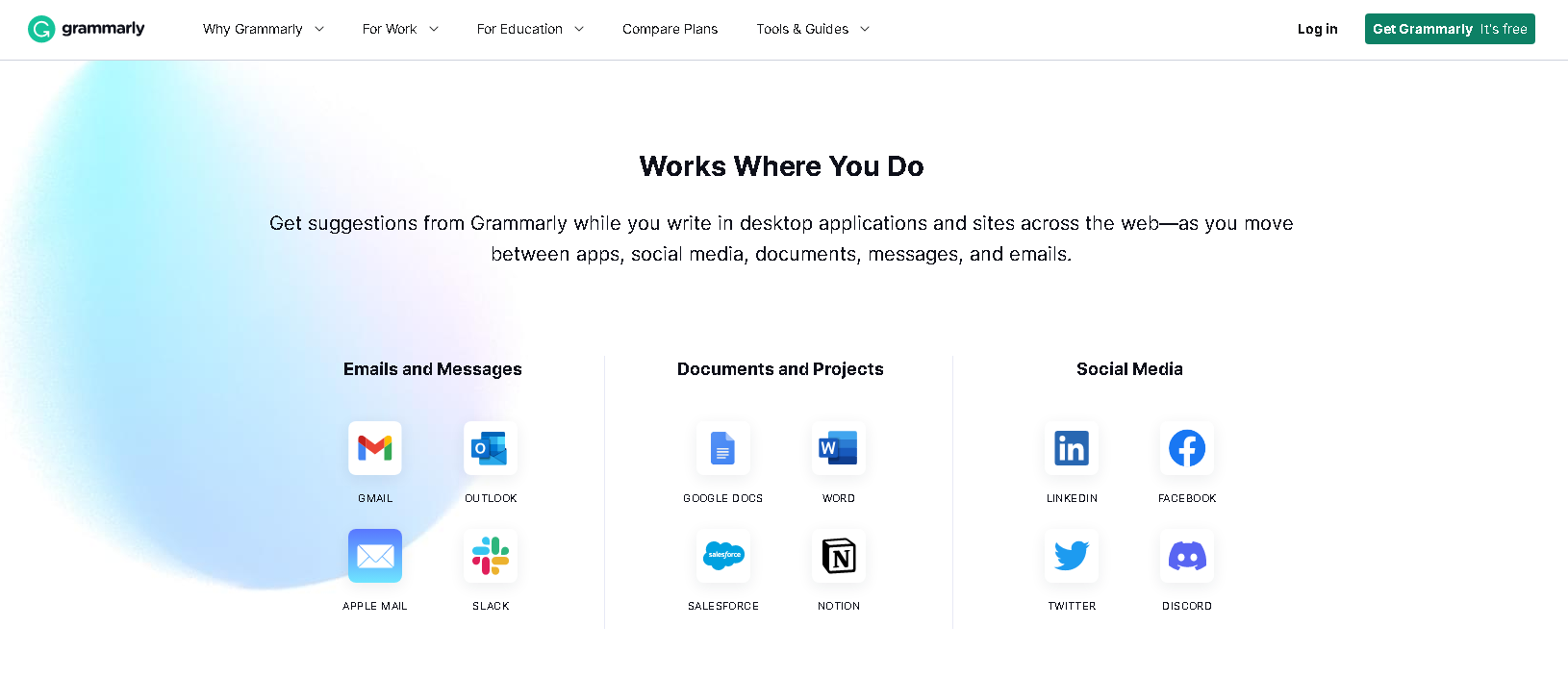 grammarly page