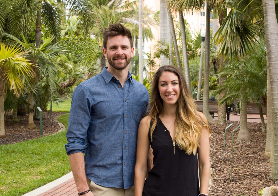 Lauren McManus and Alex Nerney.