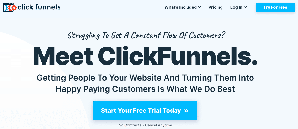 clickfunnels website