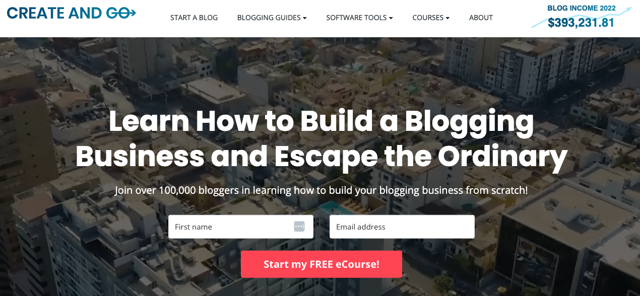 create and go website