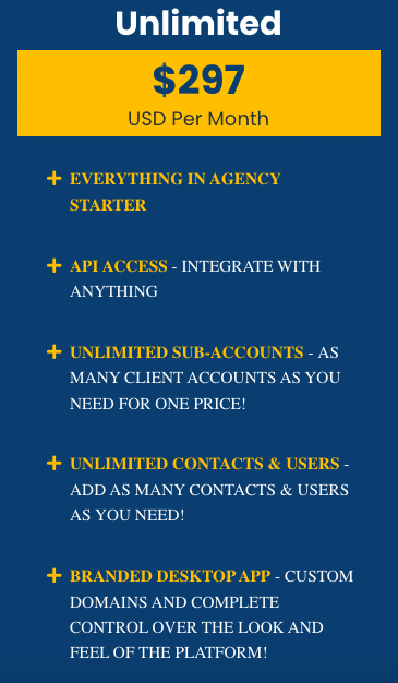 ghl premium plan