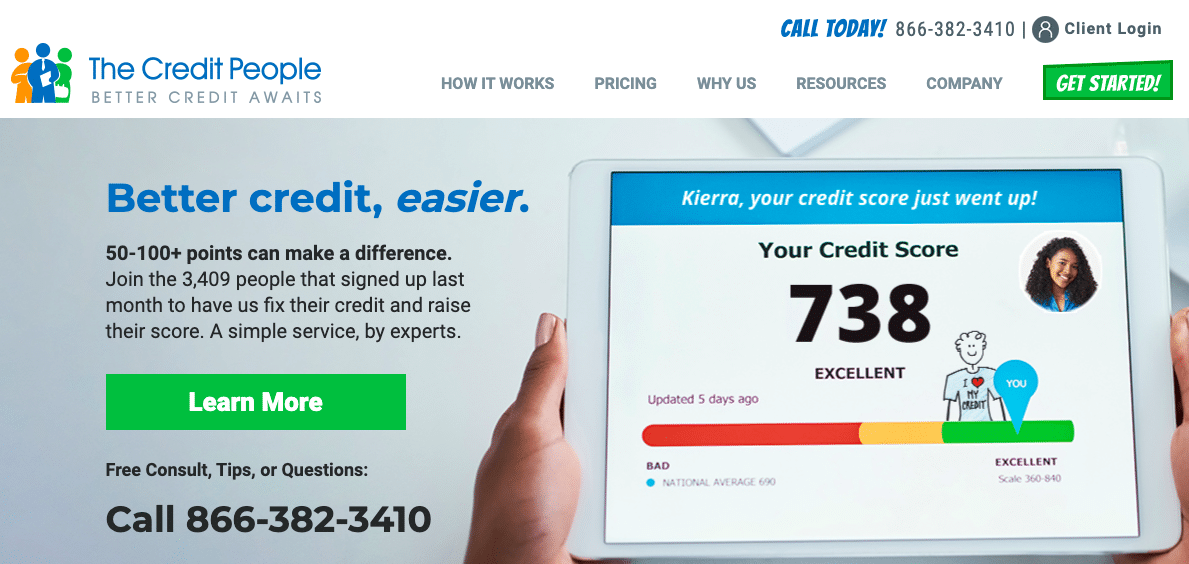 CREDIT PEOPLE WEBSITE