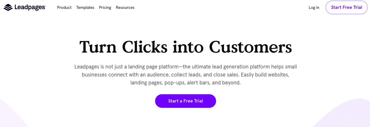 leadpages website