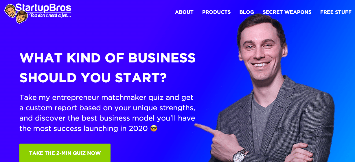 startupbros website
