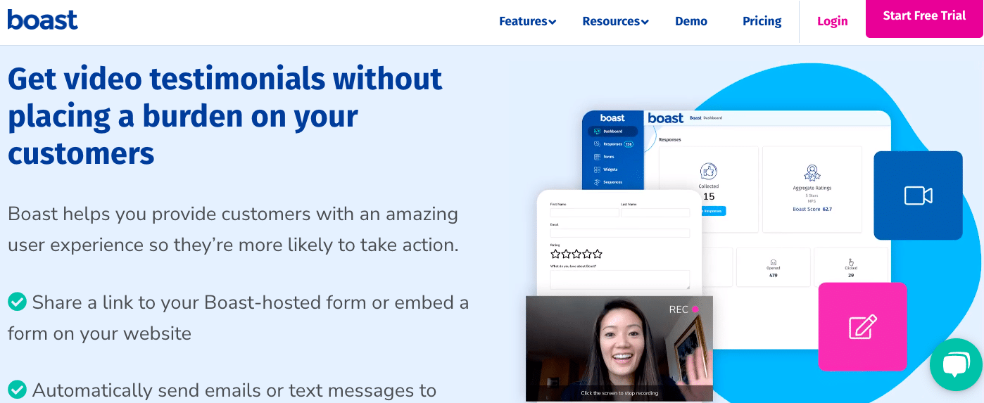 boast website