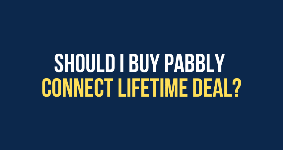 pabbly connect lifetime deal
