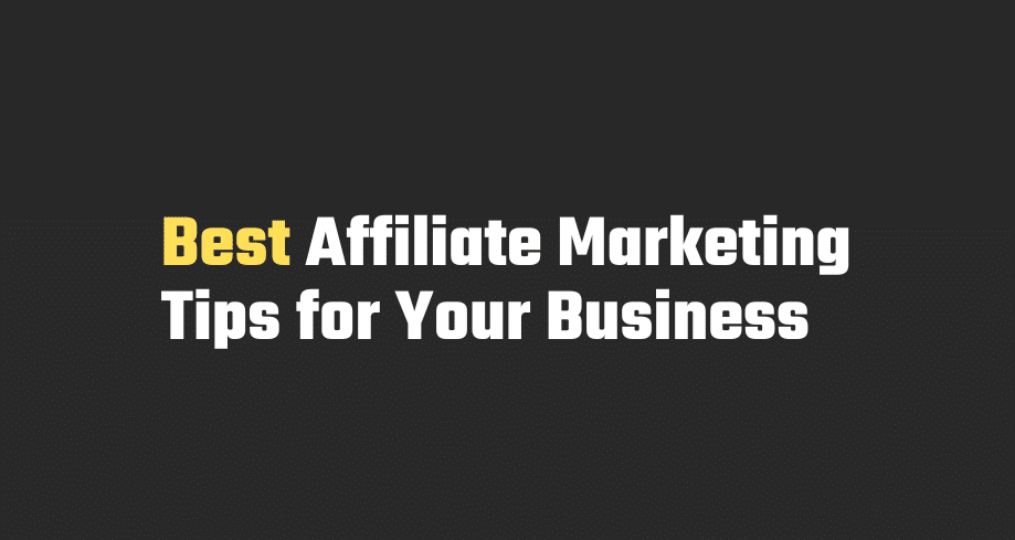 affiliate marketing tips