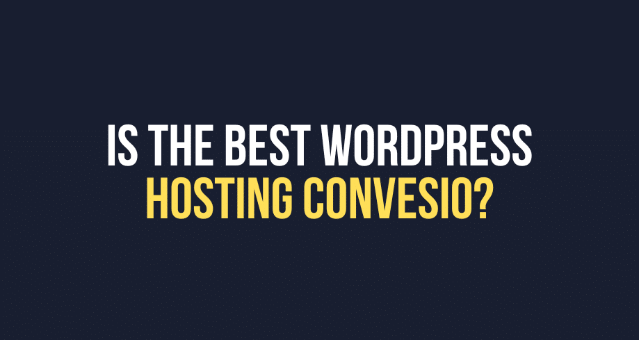 WordPress Hosting Convesio
