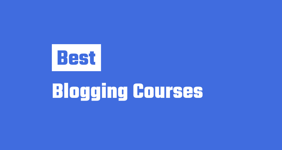 best blogging courses