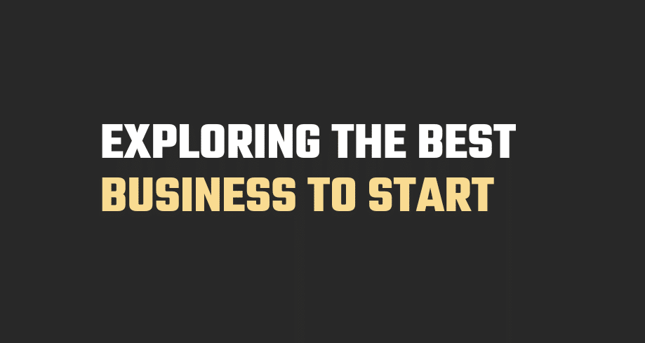 best business to start