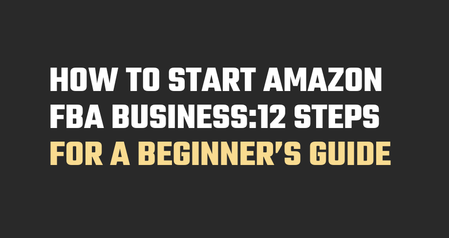 how to start amazon FBA