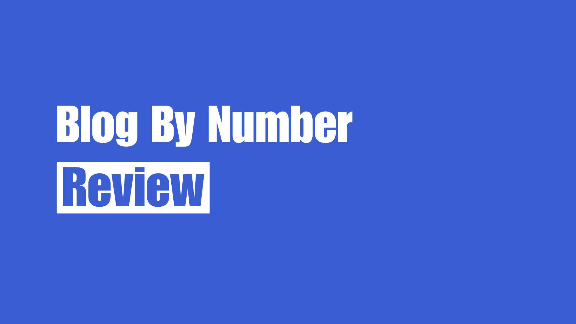 Numbeer Blog blog by number review 2025 - Digital Triggers